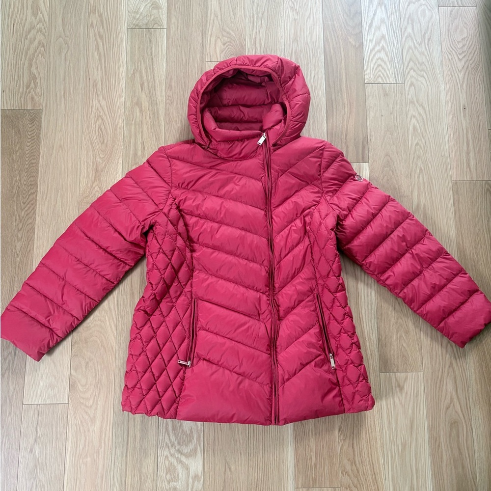Michael Michael Kors Packable Down Fill Puffer Jacket XL - Picture 4 of 7